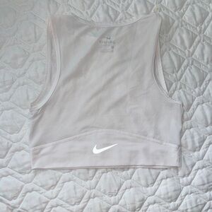Nike white Mesh Athletic Top
